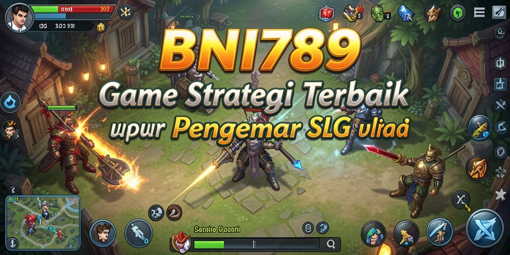 Tampilan gameplay BNI789 yang memukau dengan aksi pertempuran.