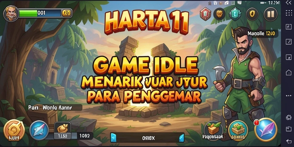 Tangkapan layar HARTA11 menampilkan gameplay seru dan interaksi pemain.