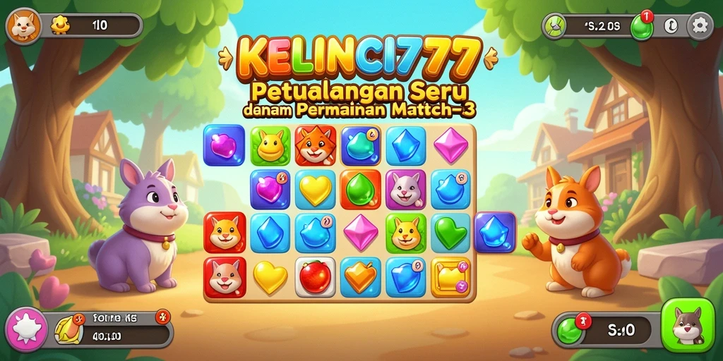 Tampilan menarik dari gameplay KELINCI777 yang seru.