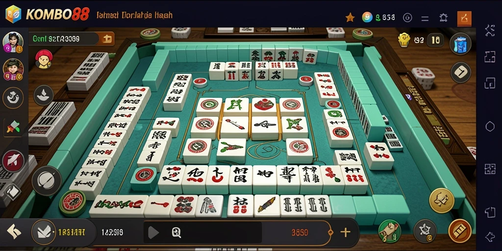 Tampilan gameplay seru dan grafis yang menarik di KOMBO88.