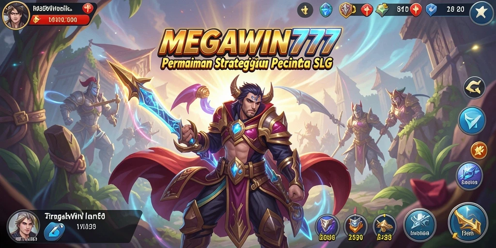 Tampilan gameplay MEGAWIN777 yang menarik dan strategis.