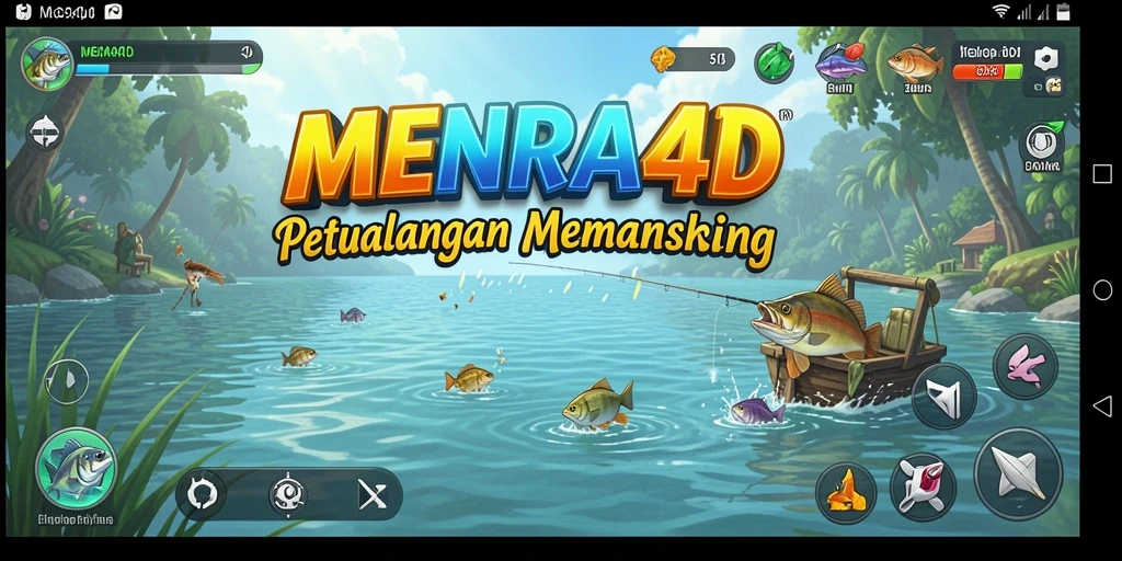 Tangkapan ikan besar di bawah laut yang memukau.