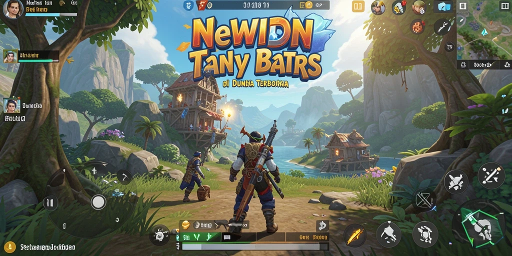 Tampilan gameplay NEWIDN menunjukkan eksplorasi dan interaksi yang mendalam.