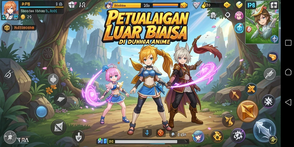 Tampilan menarik dari gameplay RP8 yang penuh aksi.