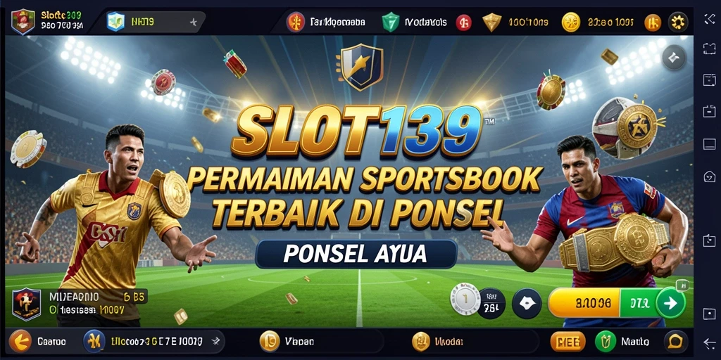 Tampilan utama SLOT138 menampilkan berbagai jenis taruhan olahraga.